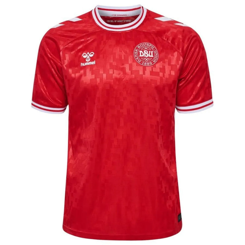Camiseta Dinamarca Primera Equipación 2024 - Roja