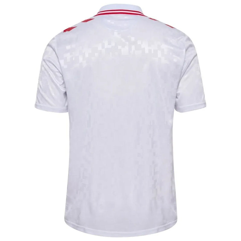 Camiseta Dinamarca Segunda Equipación 2024 - Blanco