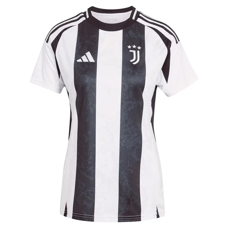 Camiseta Juventus Mujer Primera Equipación 24/25 - Blanca e Negra