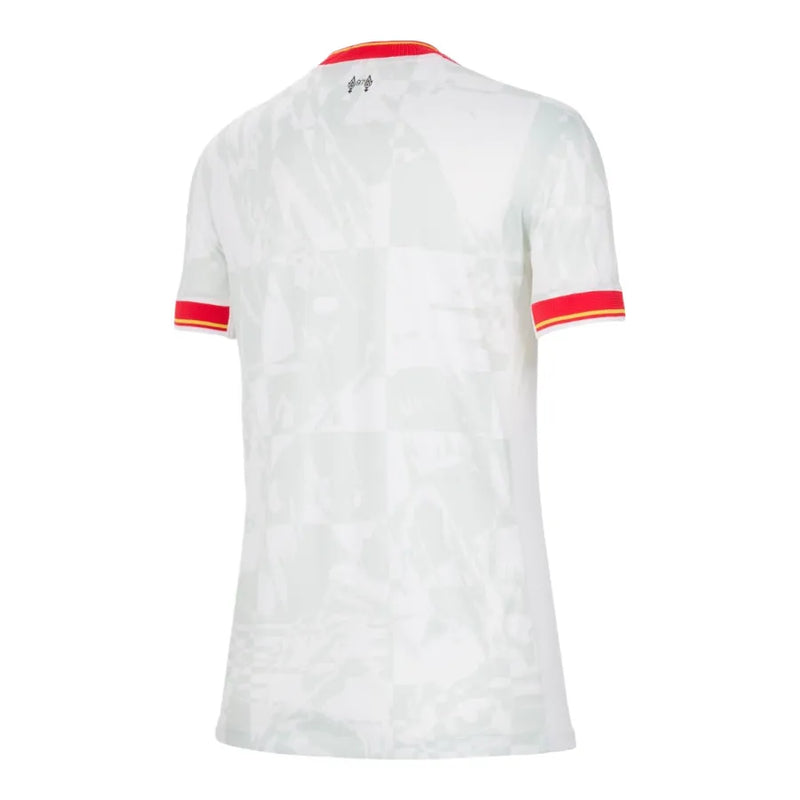 Camiseta Liverpool Mujer Tercera Equipación 24/25 - Blanca
