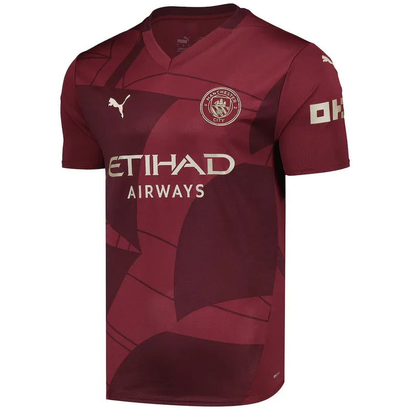 Camiseta Manchester City Tercera Equipación 24/25 - Roja
