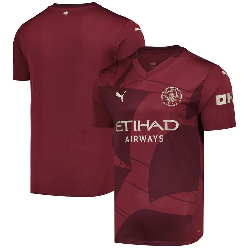 Camiseta Manchester City Tercera Equipación 24/25 - Roja