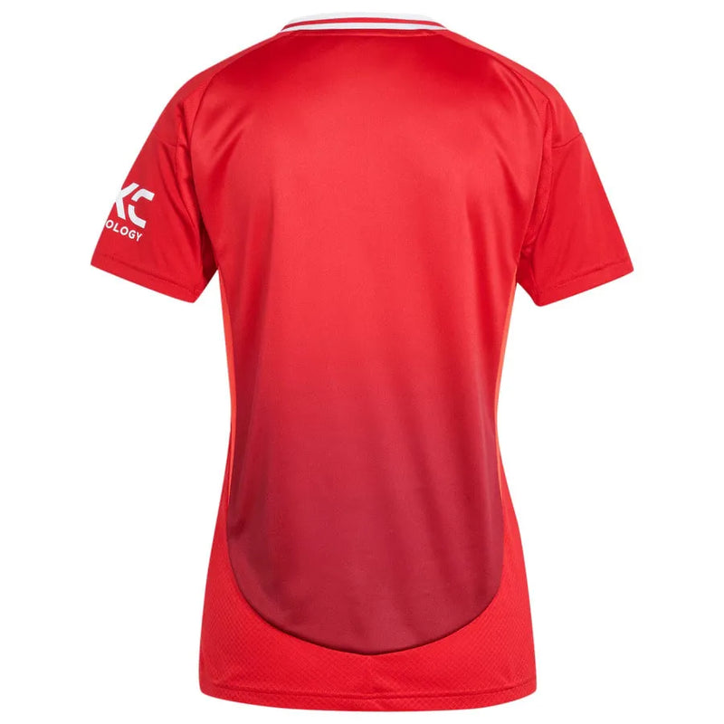 Camiseta Manchester United Mujer Primera Equipación 24/25 - Roja