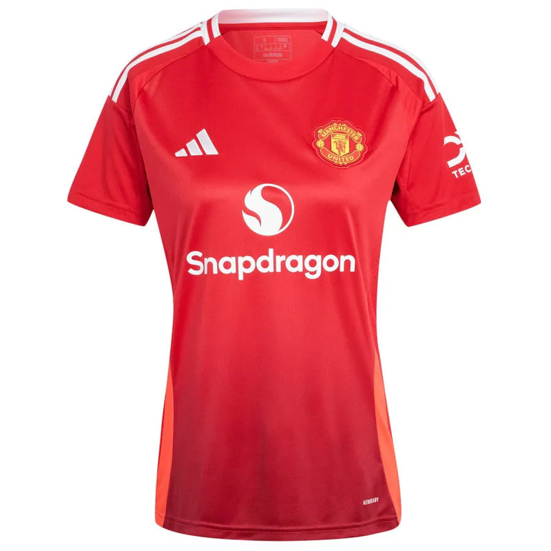 Camiseta Manchester United Mujer Primera Equipación 24/25 - Roja