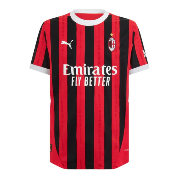 Camiseta Milan Primera Equipación 24/25 - Negra e Roja