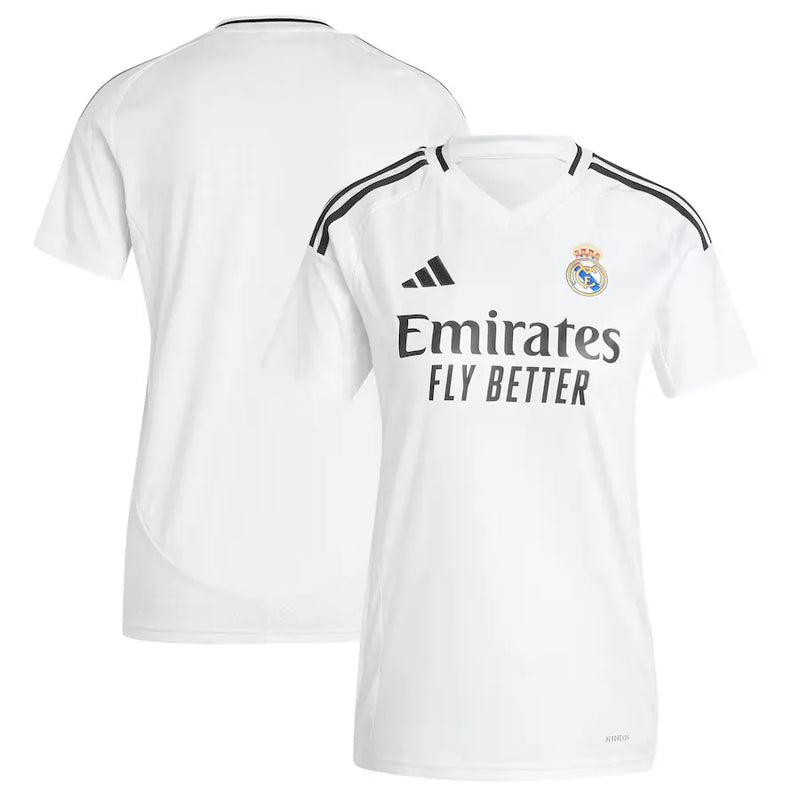 Camiseta Real Madrid Mujer Primera Equipación 24/25 - Blanca