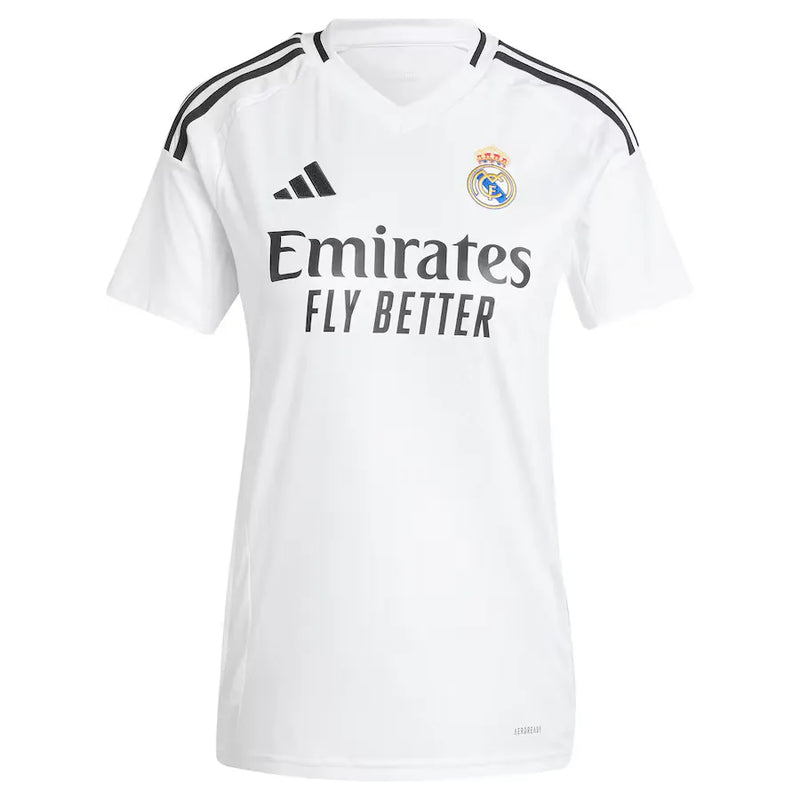 Camiseta Real Madrid Mujer Primera Equipación 24/25 - Blanca