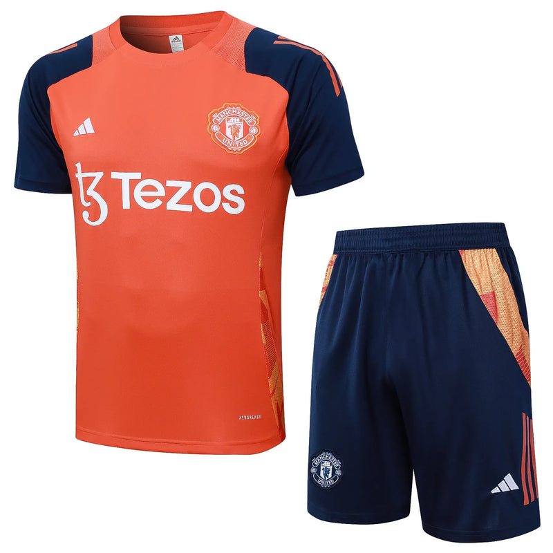Conjunto Manchester United Entrenamiento 24/25 - Naranja