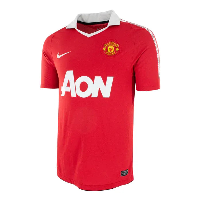 Camiseta Manchester United Primera Equipación 10/11 Retro - Roja