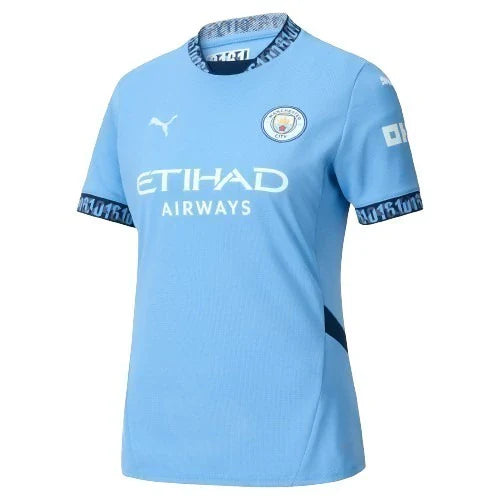 Camiseta Manchester City Mujer Primera Equipación 24/25 - Azul