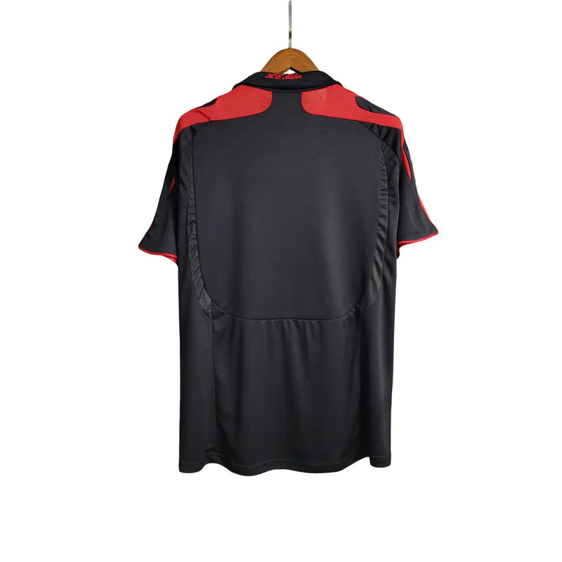 Camiseta Milan Tercera Equipación 07/08 Retro - Negra