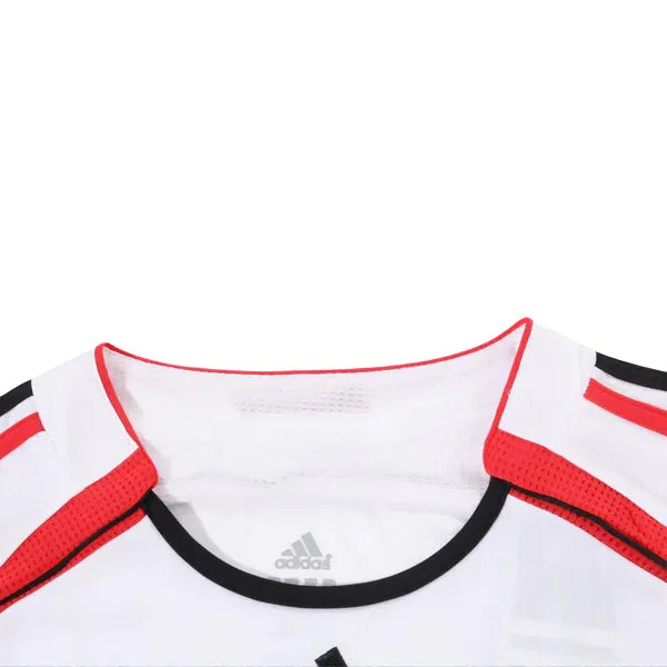 Camiseta Milan Segunda Equipación 06/07 Retro - Blanca