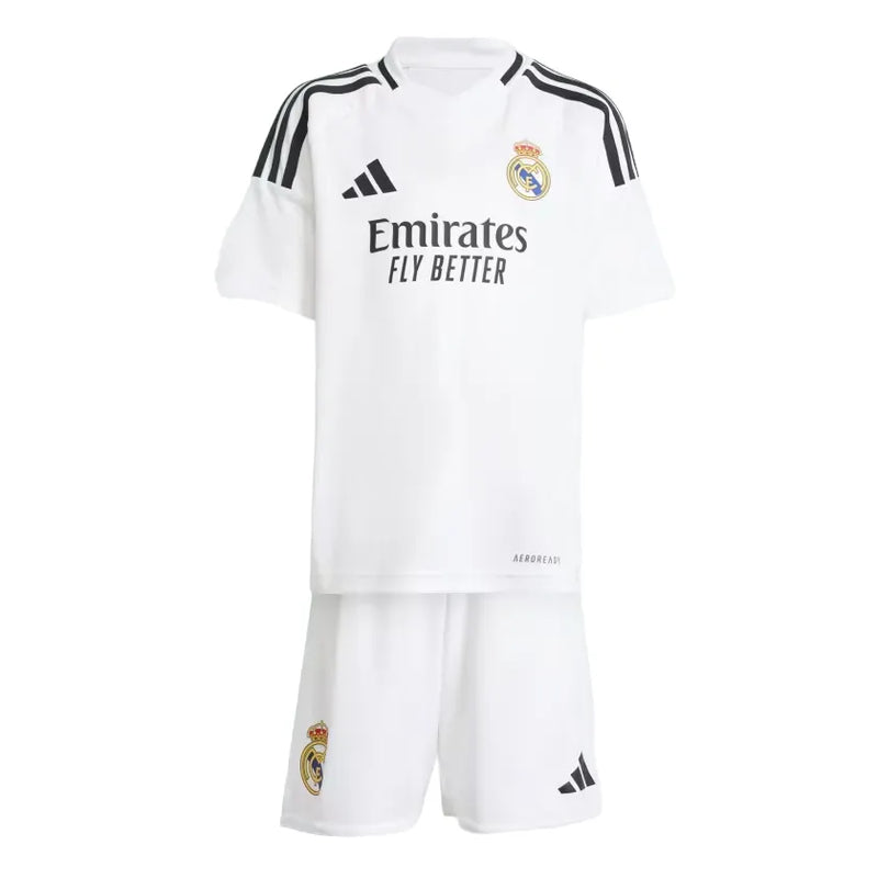 Conjunto Infantil Real Madrid I 24/25 - Blanco