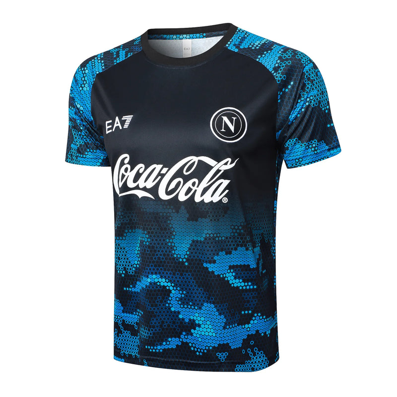 Conjunto NápolesEntrenamiento 24/25 - Azul e Negro