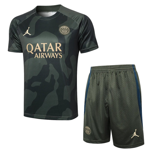 Conjunto PSG Entrenamiento 24/25 - Verde e Gris