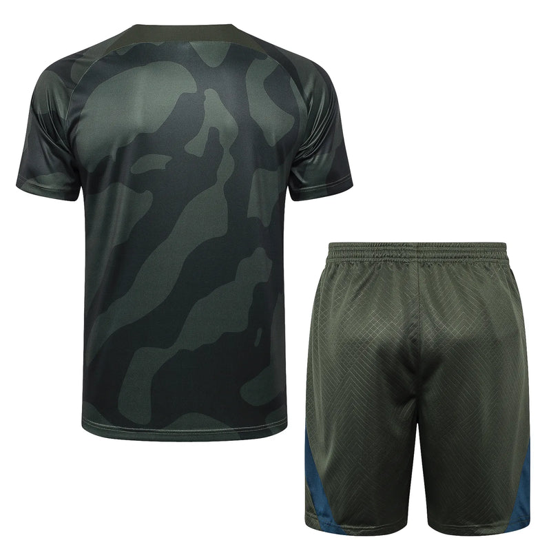 Conjunto PSG Entrenamiento 24/25 - Verde e Gris