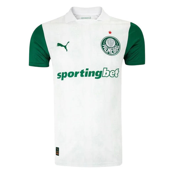 Camiseta Palmeiras Segunda Equipación 25/26 Match - Blanca