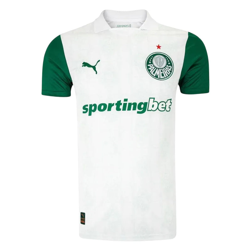 Camiseta Palmeiras Segunda Equipación 25/26 Match - Blanca