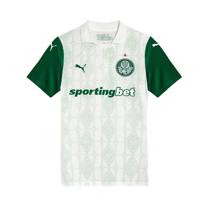 Camiseta Palmeiras Mujer Segunda Equipación 25/26 - Blanca