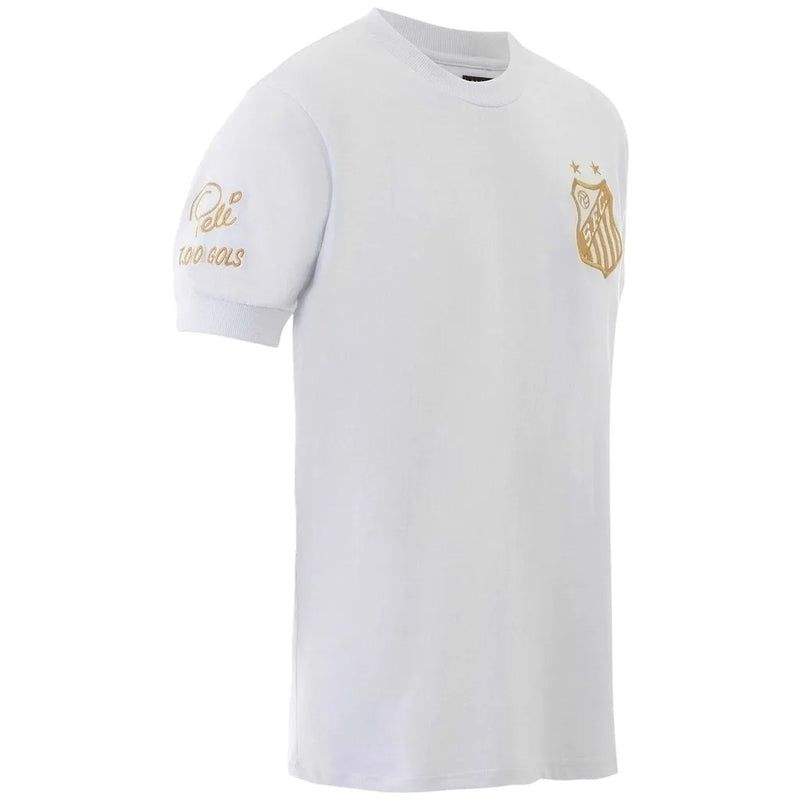 Camiseta Santos Pelé 1000 Gols - Blanca
