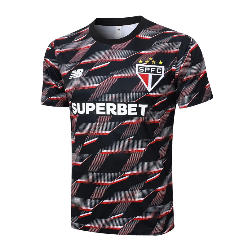 Conjunto São Paulo Pré-Jogo 24/25 - Negra