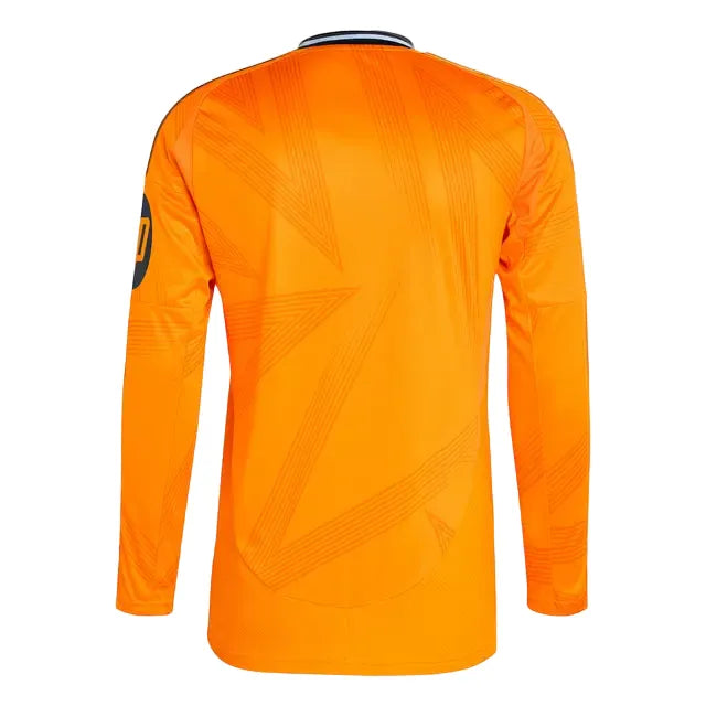 Camiseta Real Madrid Segunda Equipación 24/25 Manga Larga - Naranja