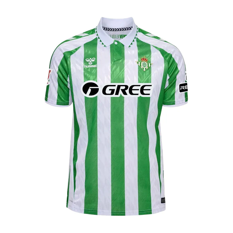 Camiseta Real Betis Primera Equipación 24/25 - Verde e Blanca