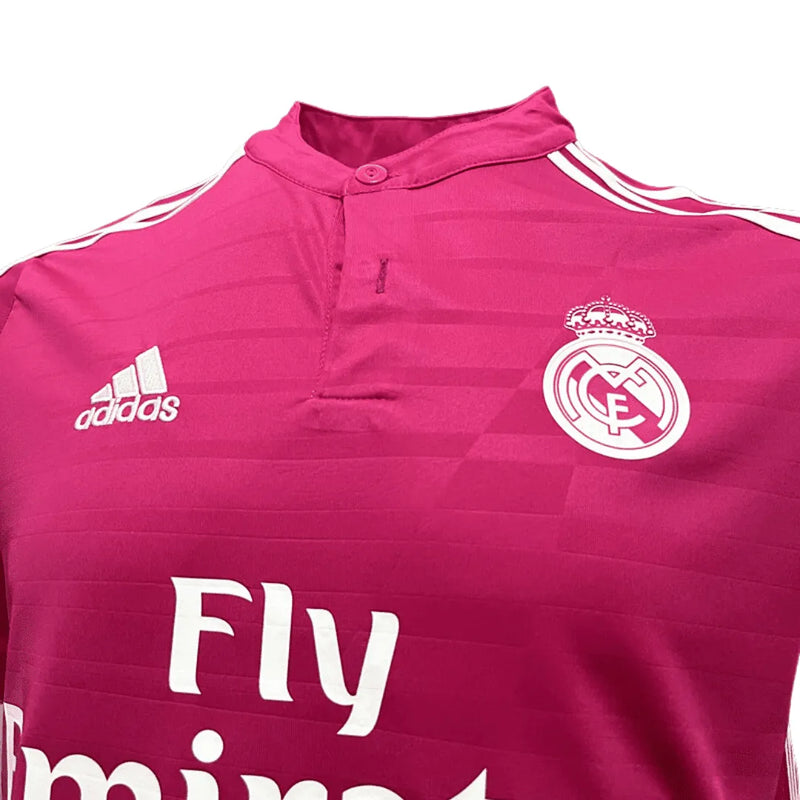 Camiseta Real Madrid Segunda Equipación 14/15 Retro - Rosa