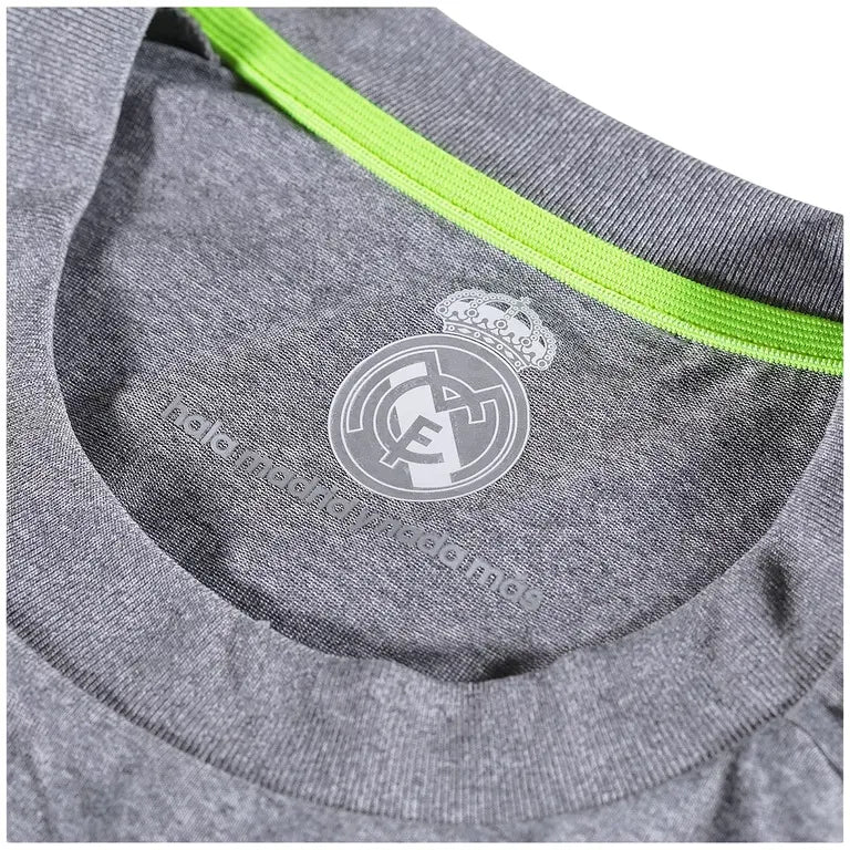 Camiseta Real Madrid Segunda Equipación 15/16 Retro - Gris