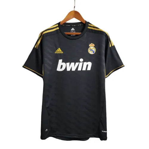 Camiseta Real Madrid Segunda Equipación 11/12 Retro - Negra