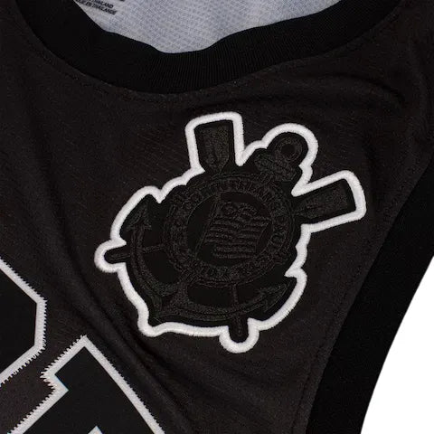 Regata Corinthians DNA 25/26 - Negro e Blanco
