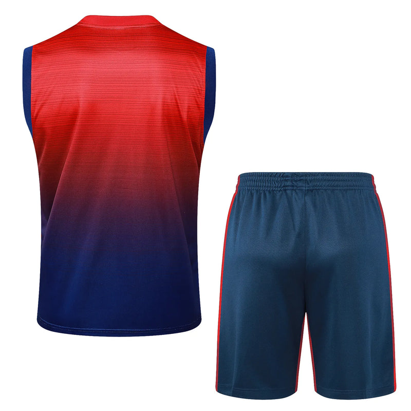 Conjunto PSG Entrenamiento Regata 24/25 - Rojo e Azul