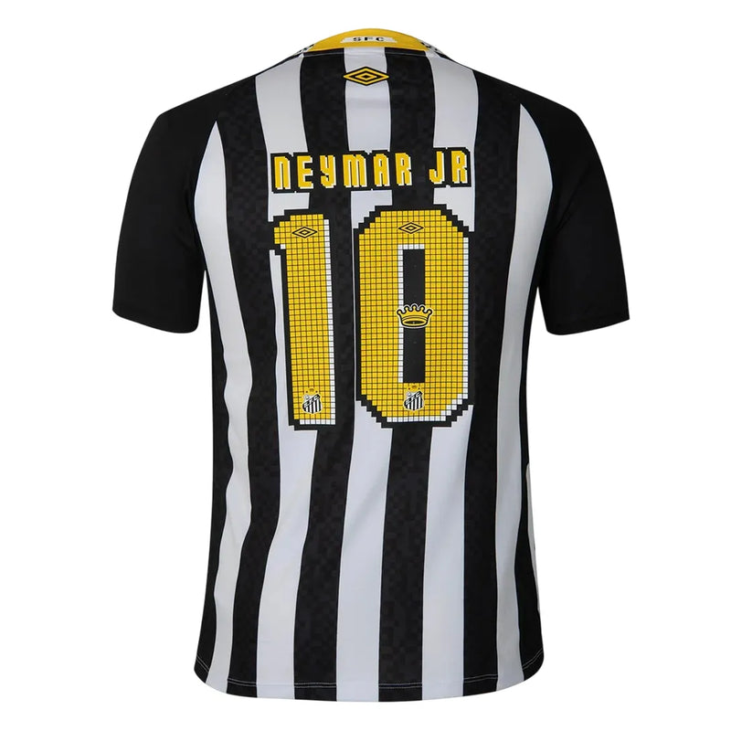 Camiseta Santos Segunda Equipación 25/26 - Negra e Blanca