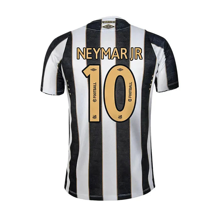 Camiseta Santos Segunda Equipación 24/25 - Blanca e Negra