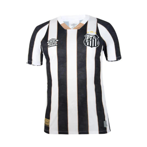 Camiseta Santos Segunda Equipación 24/25 - Blanca e Negra