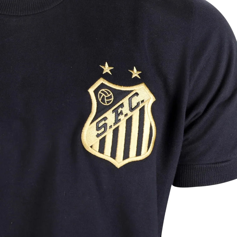 Camiseta Santos Pelé 1000 Gols - Negra