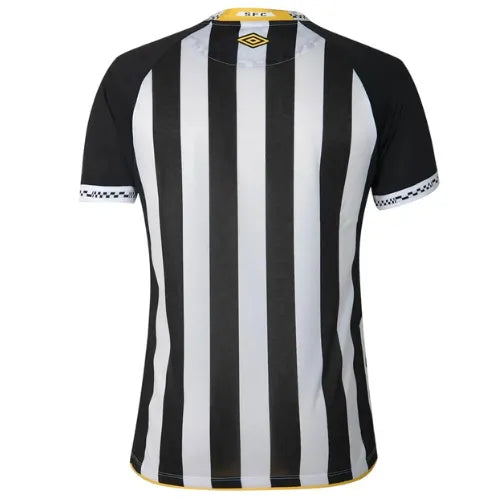 Camiseta Santos Segunda Equipación 25/26 - Negra e Blanca