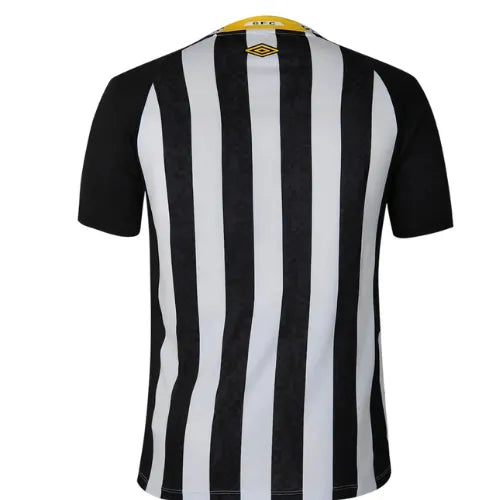 Camiseta Santos Segunda Equipación 25/26 Match - Negra e Blanca