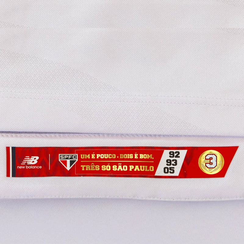 Camiseta São Paulo Primera Equipación 25/26 - Blanca