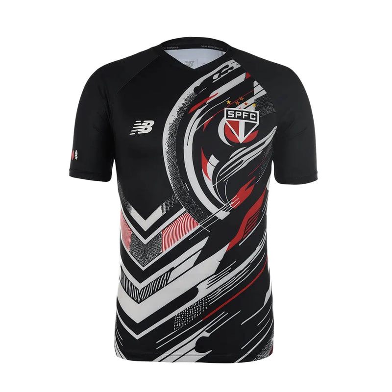 Camiseta São Paulo Pré-Jogo 25/26 - Negra