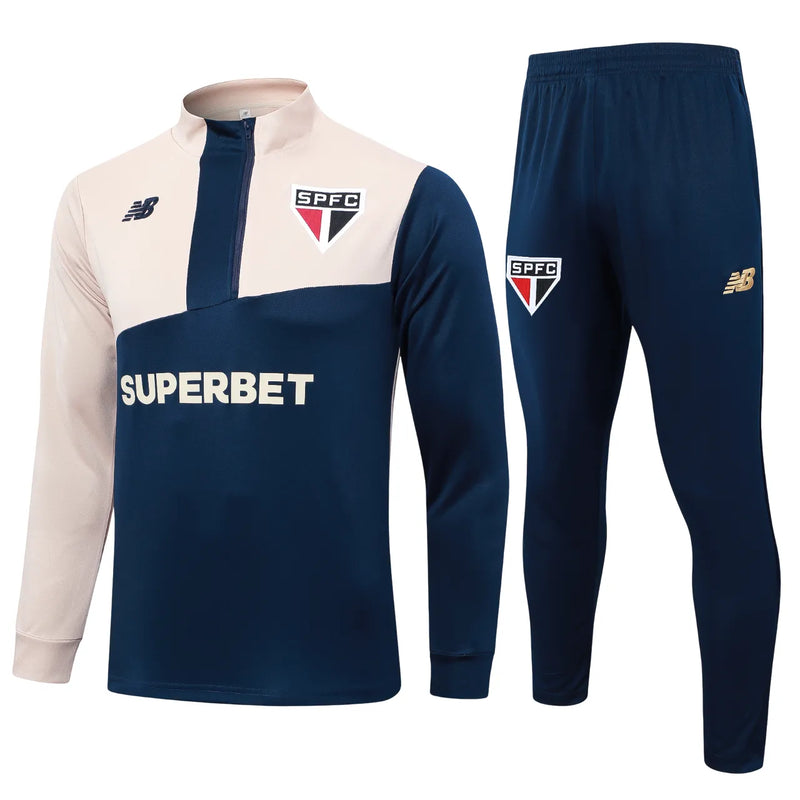 Chándal Cuerpo Técnico São Paulo 24/25 - Azul