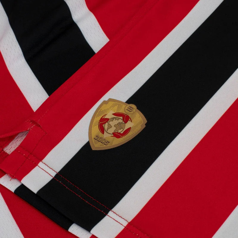 Camiseta São Paulo Segunda Equipación 25/26 - Roja e Negra