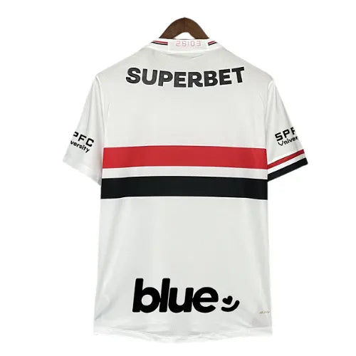 Camiseta São Paulo Primera Equipación 25/26 - Blanca