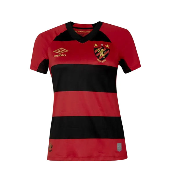 Camiseta Sport Mujer Primera Equipación 25/26 - Roja e Negra