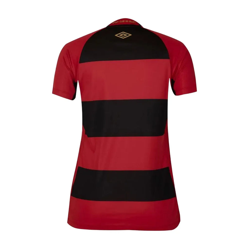 Camiseta Sport Mujer Primera Equipación 25/26 - Roja e Negra