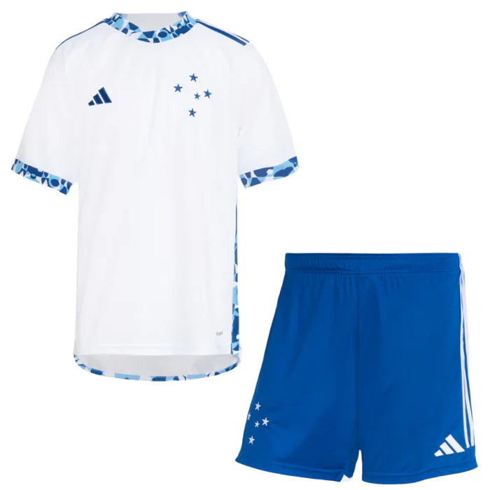 Conjunto Infantil Cruzeiro ll 24/25 - Blanco