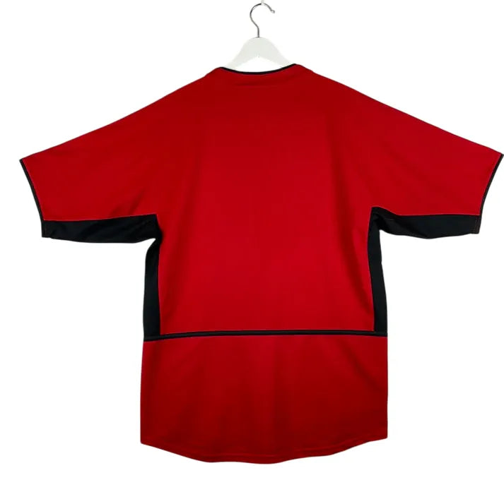 Camiseta Manchester United Primera Equipación 02/03 Retro - Roja