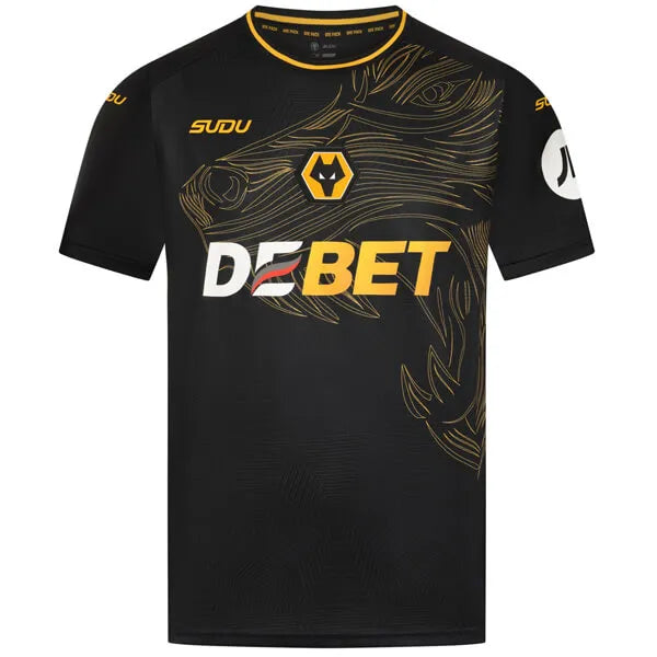Camiseta Wolverhampton Segunda Equipación 24/25 - Negra
