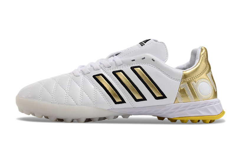 Bota de Fútbol para Césped Artificial Adidas AdiPure 11 Pro TF Blanca e Dourada "Toni Kroos"