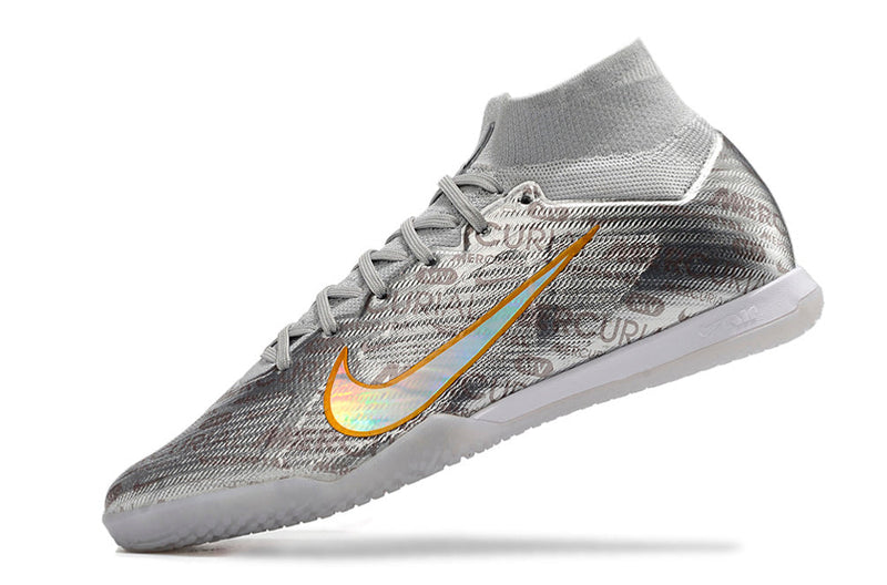 Bota de Fútbol Sala Nike Air Zoom Mercurial Superfly 9 Elite IC Prata "Anniversary Pack"